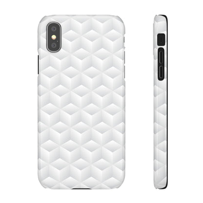 Geometric Frost | Snap Case