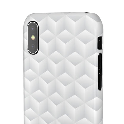 Geometric Frost | Snap Case