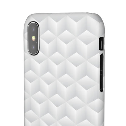 Geometric Frost | Snap Case