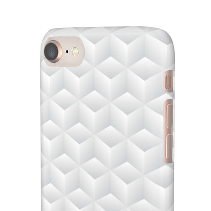 Geometric Frost | Snap Case