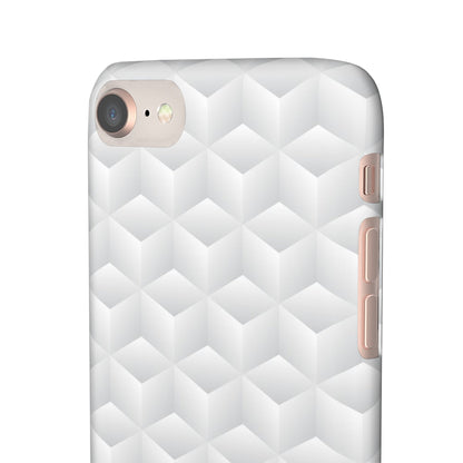 Geometric Frost | Snap Case