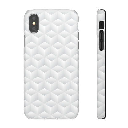 Geometric Frost | Snap Case