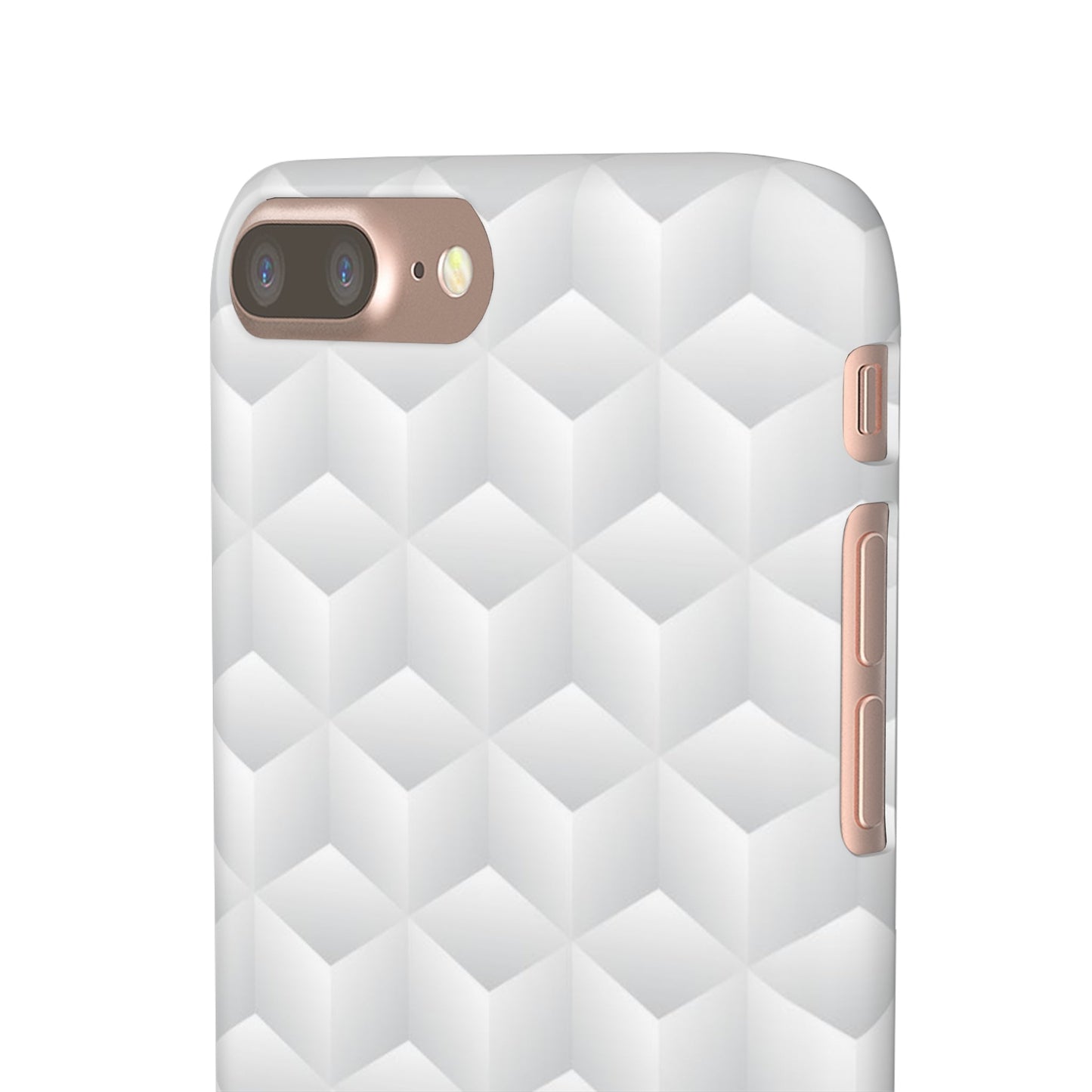 Geometric Frost | Snap Case