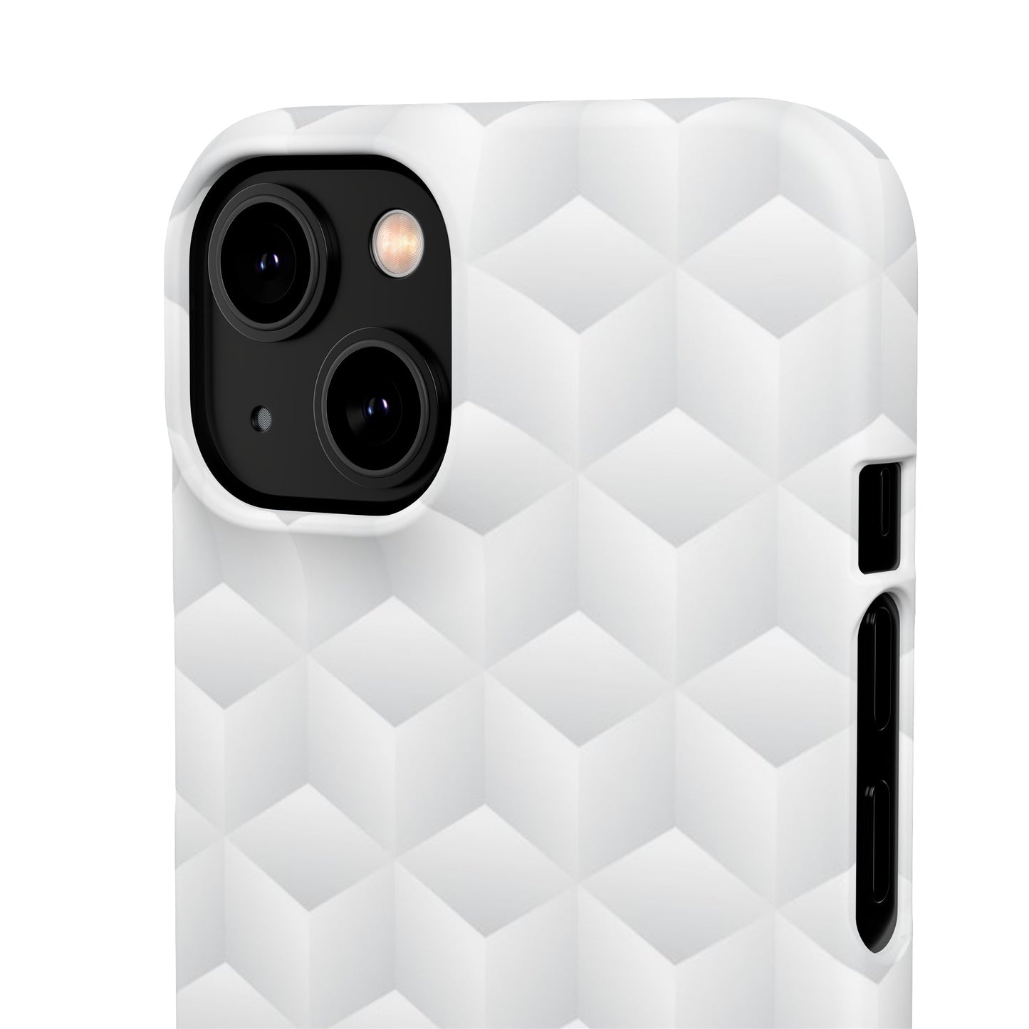 Geometric Frost | Snap Case