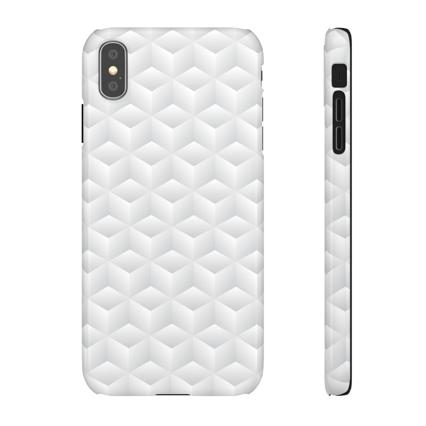 Geometric Frost | Snap Case