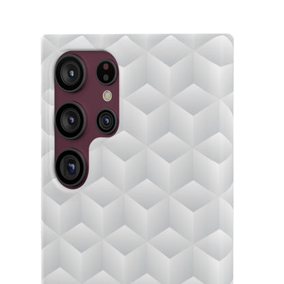 Geometric Frost | Snap Case