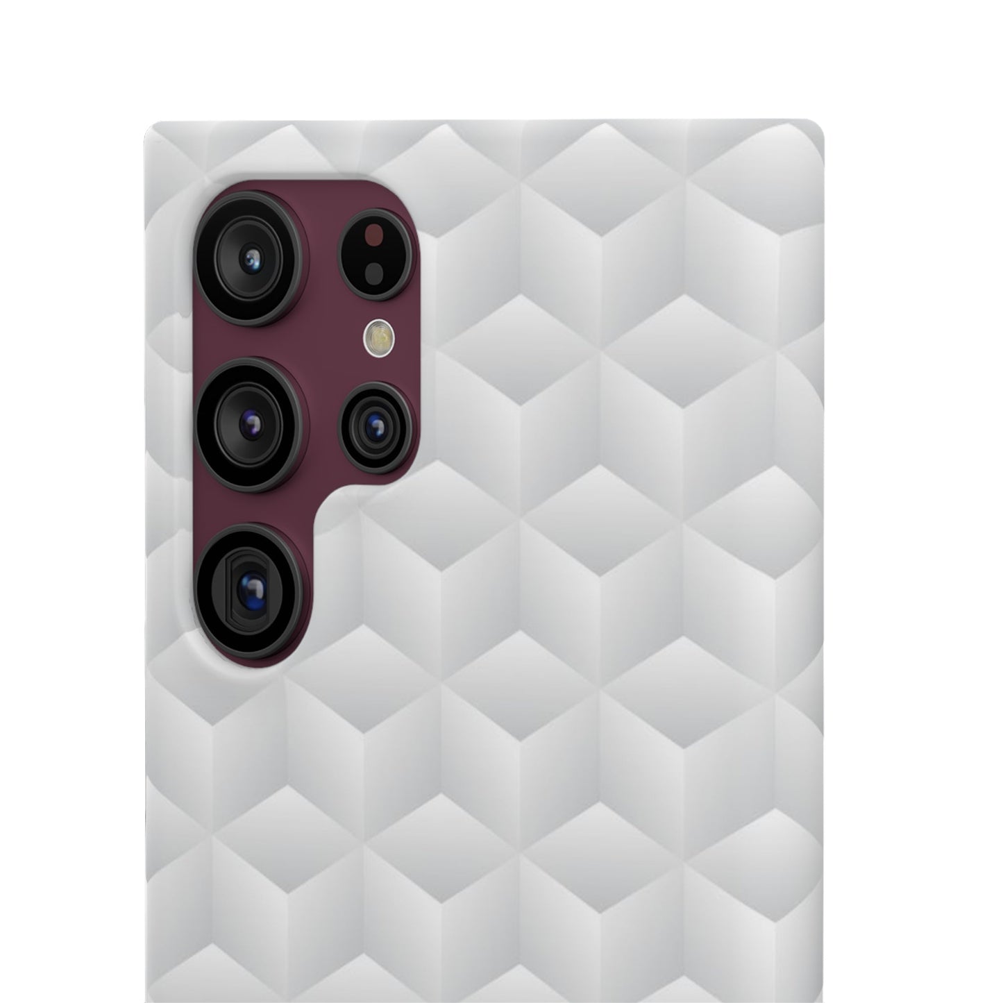 Geometric Frost | Snap Case