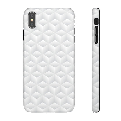 Geometric Frost | Snap Case