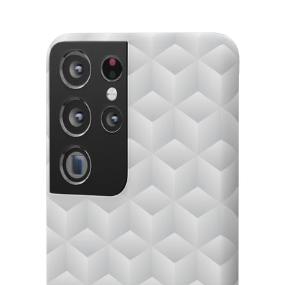 Geometric Frost | Snap Case