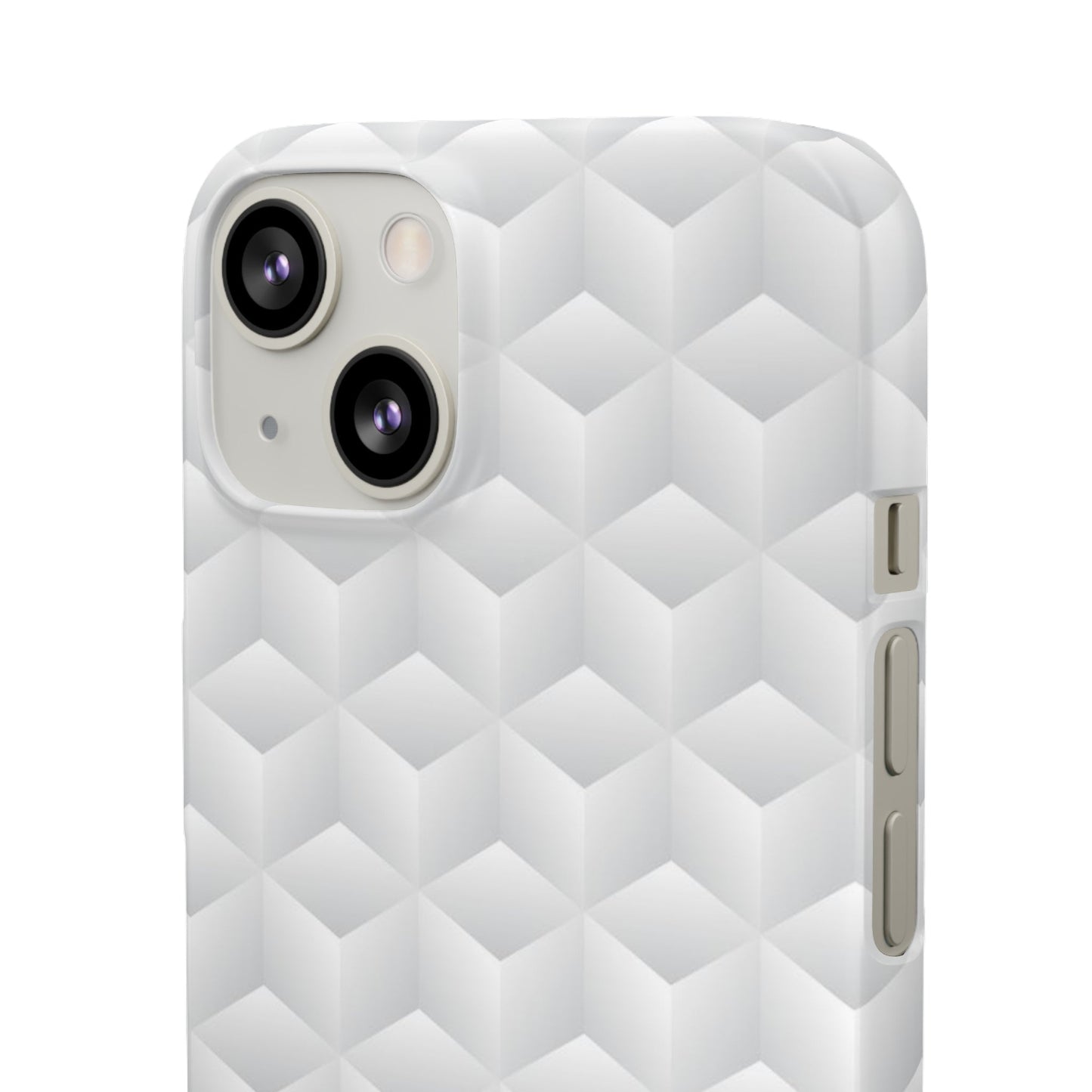 Geometric Frost | Snap Case