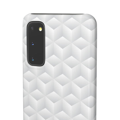 Geometric Frost | Snap Case