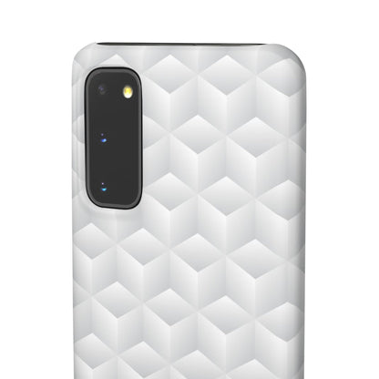 Geometric Frost | Snap Case