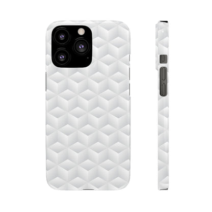 Geometric Frost | Snap Case