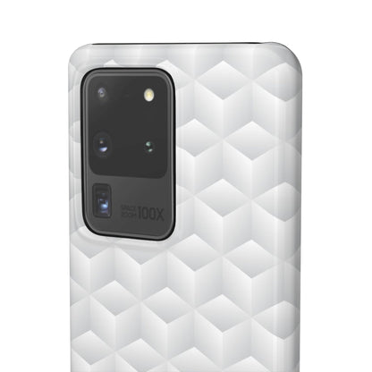 Geometric Frost | Snap Case