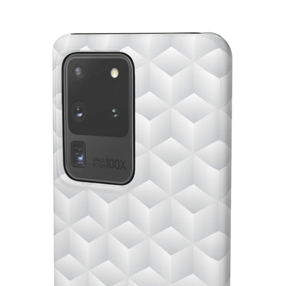 Geometric Frost | Snap Case