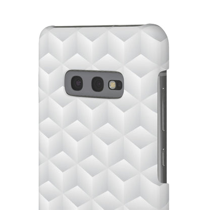 Geometric Frost | Snap Case