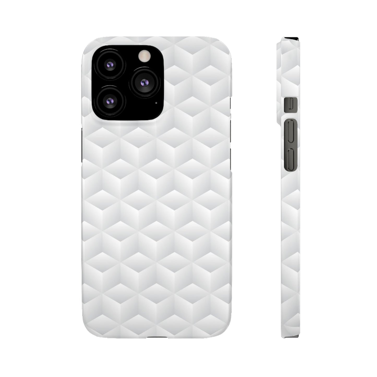 Geometric Frost | Snap Case