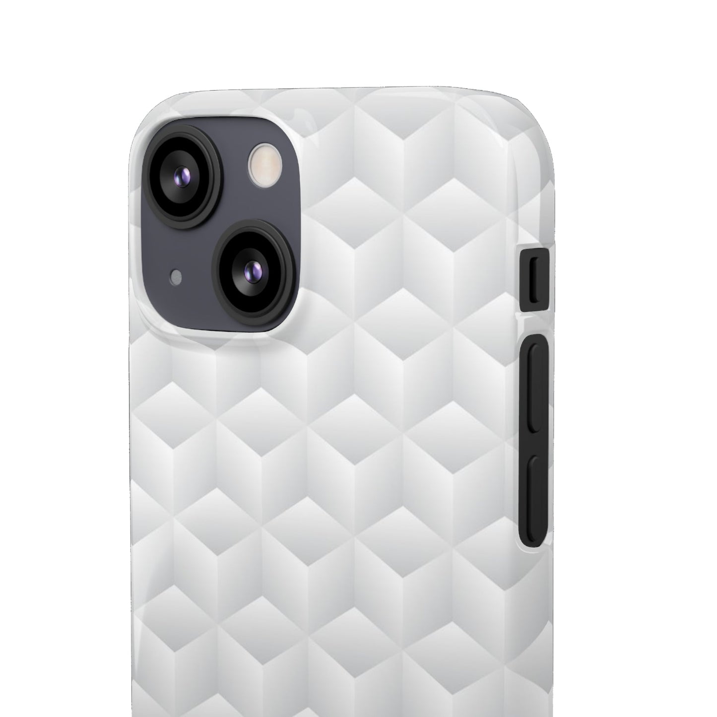 Geometric Frost | Snap Case