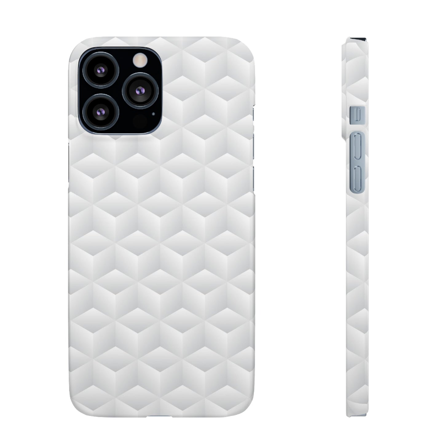 Geometric Frost | Snap Case