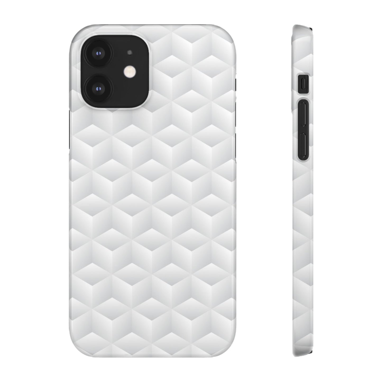 Geometric Frost | Snap Case