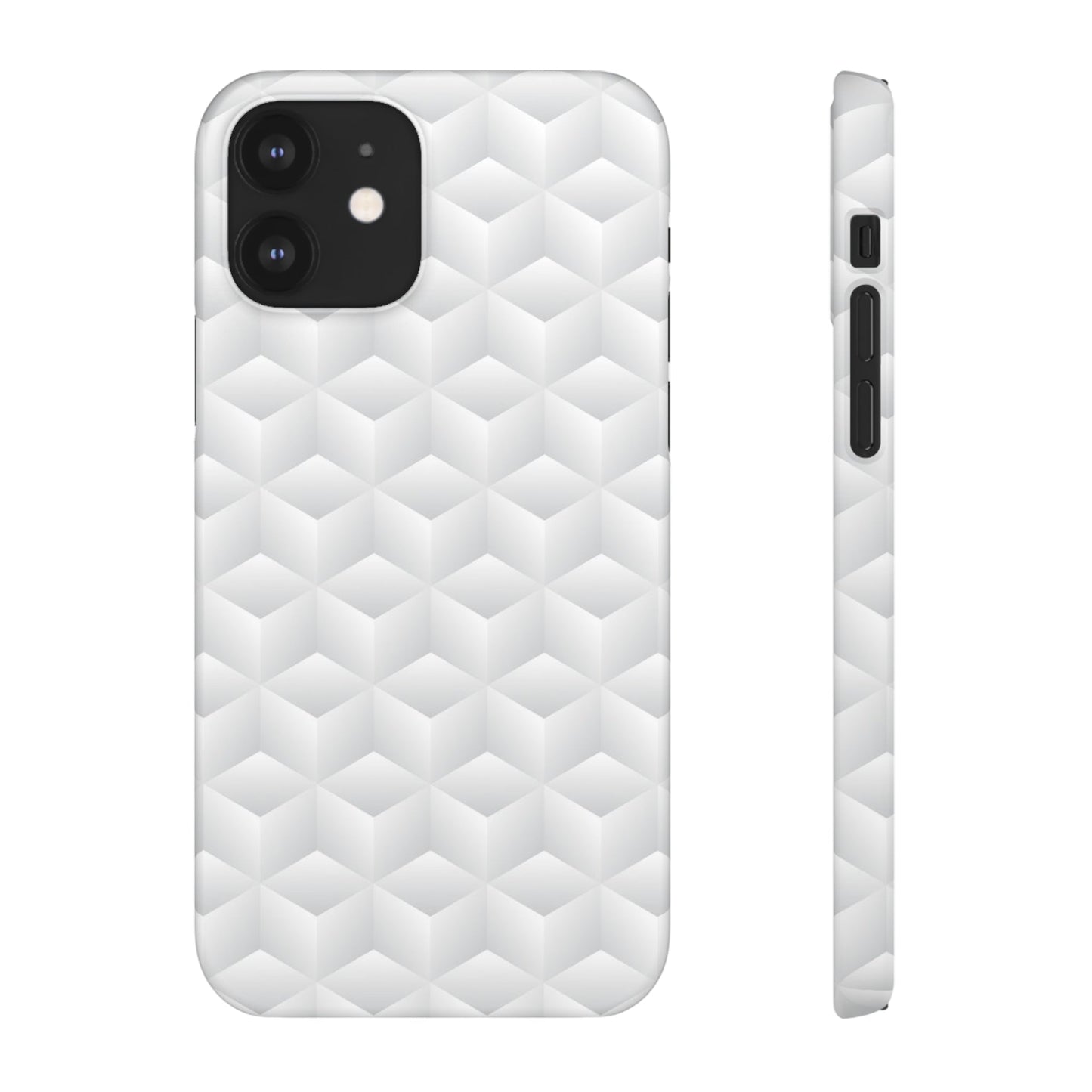 Geometric Frost | Snap Case