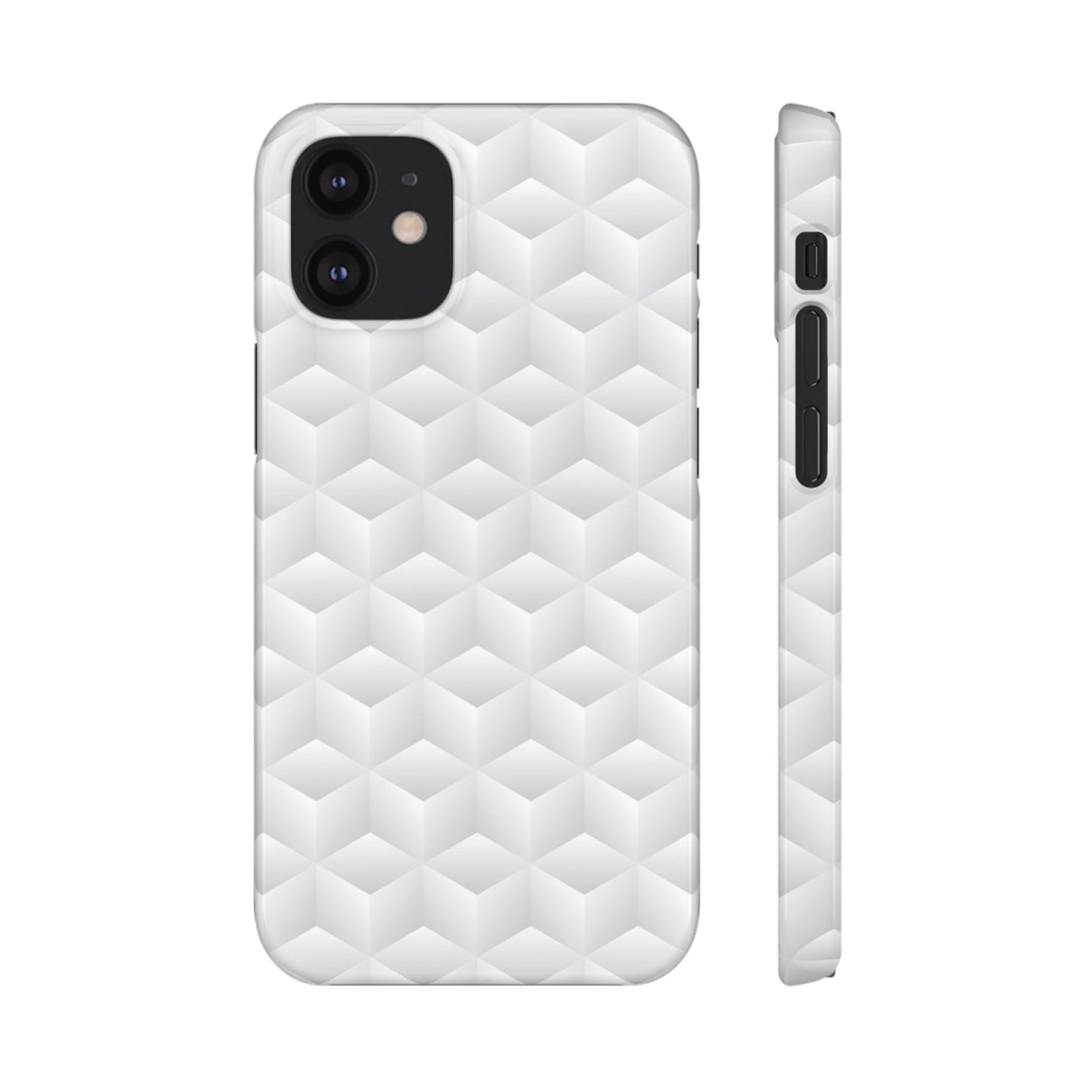 Geometric Frost | Snap Case