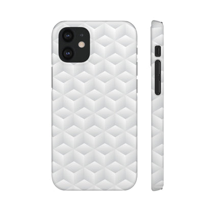 Geometric Frost | Snap Case