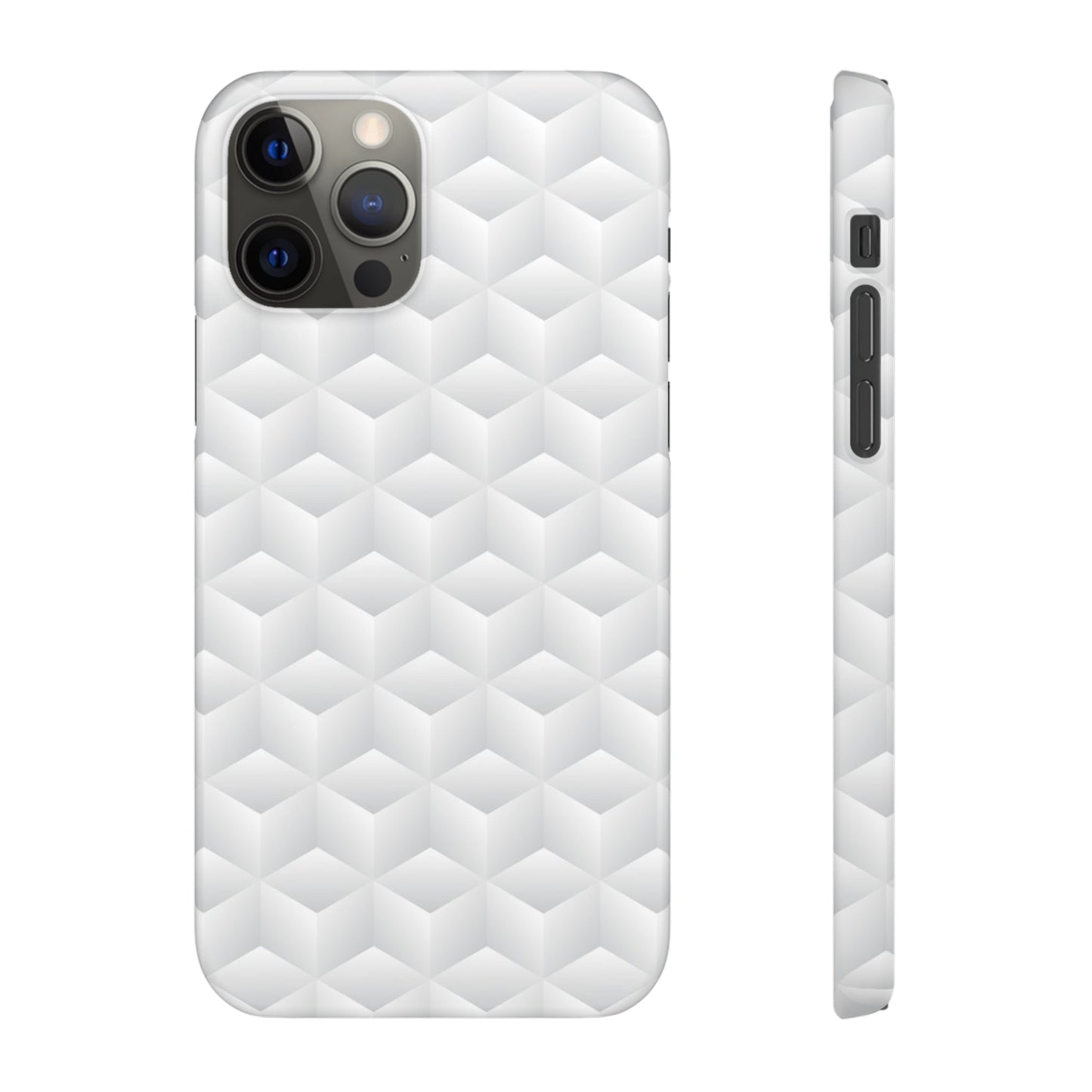 Geometric Frost | Snap Case