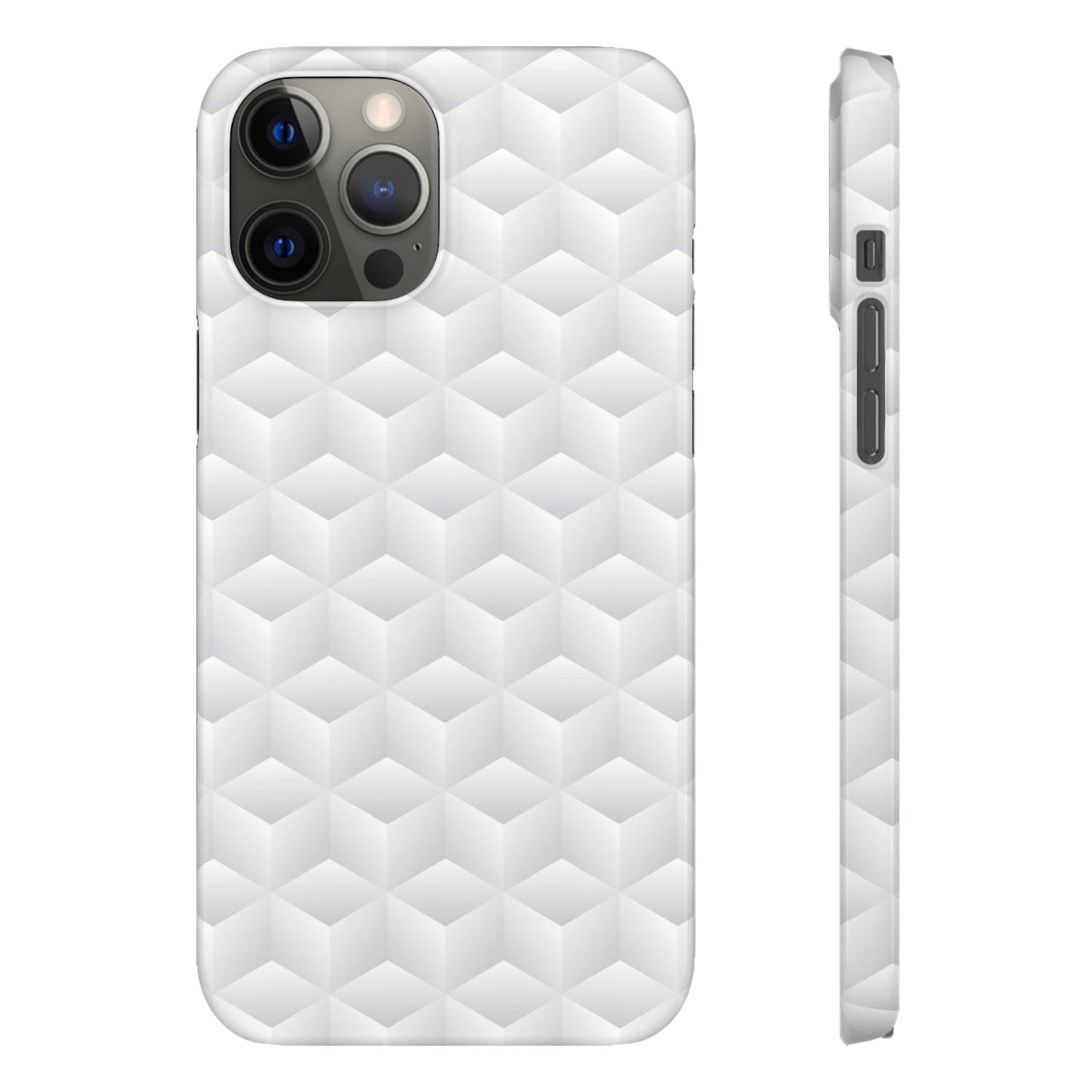 Geometric Frost | Snap Case