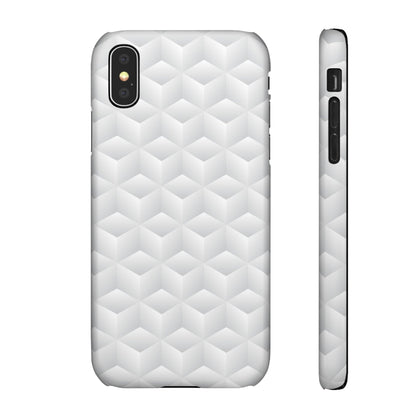 Geometric Frost | Snap Case