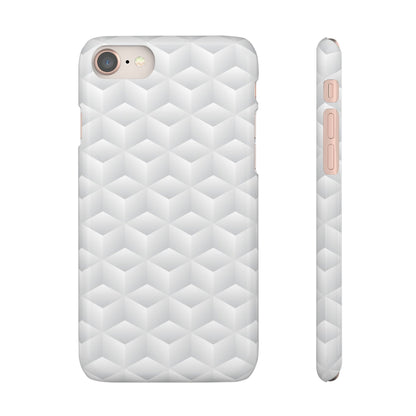 Geometric Frost | Snap Case