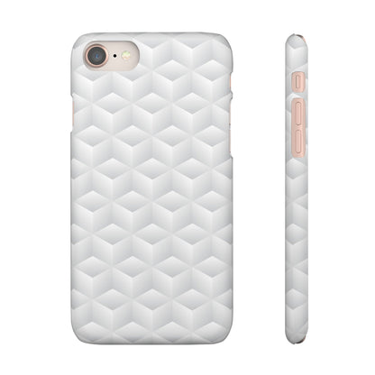 Geometric Frost | Snap Case