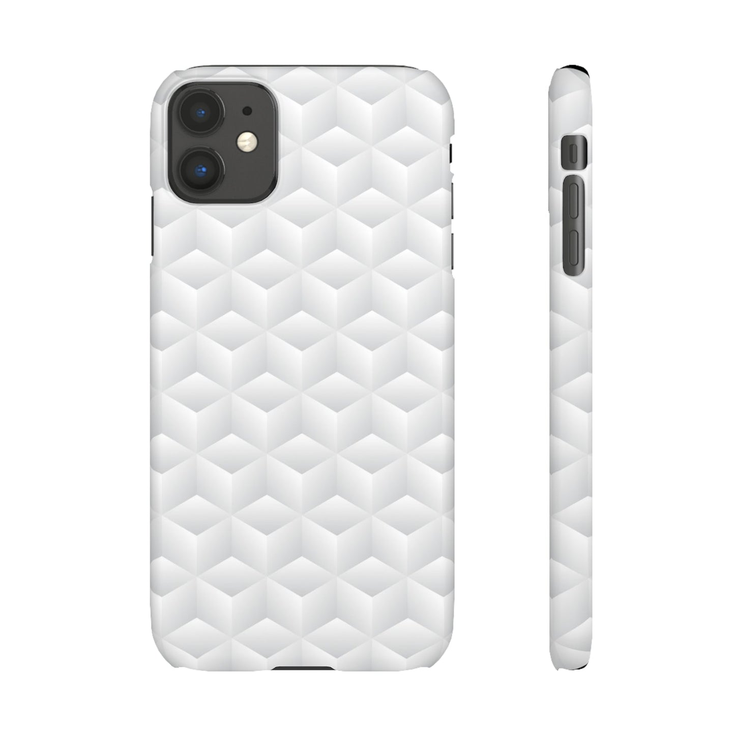 Geometric Frost | Snap Case