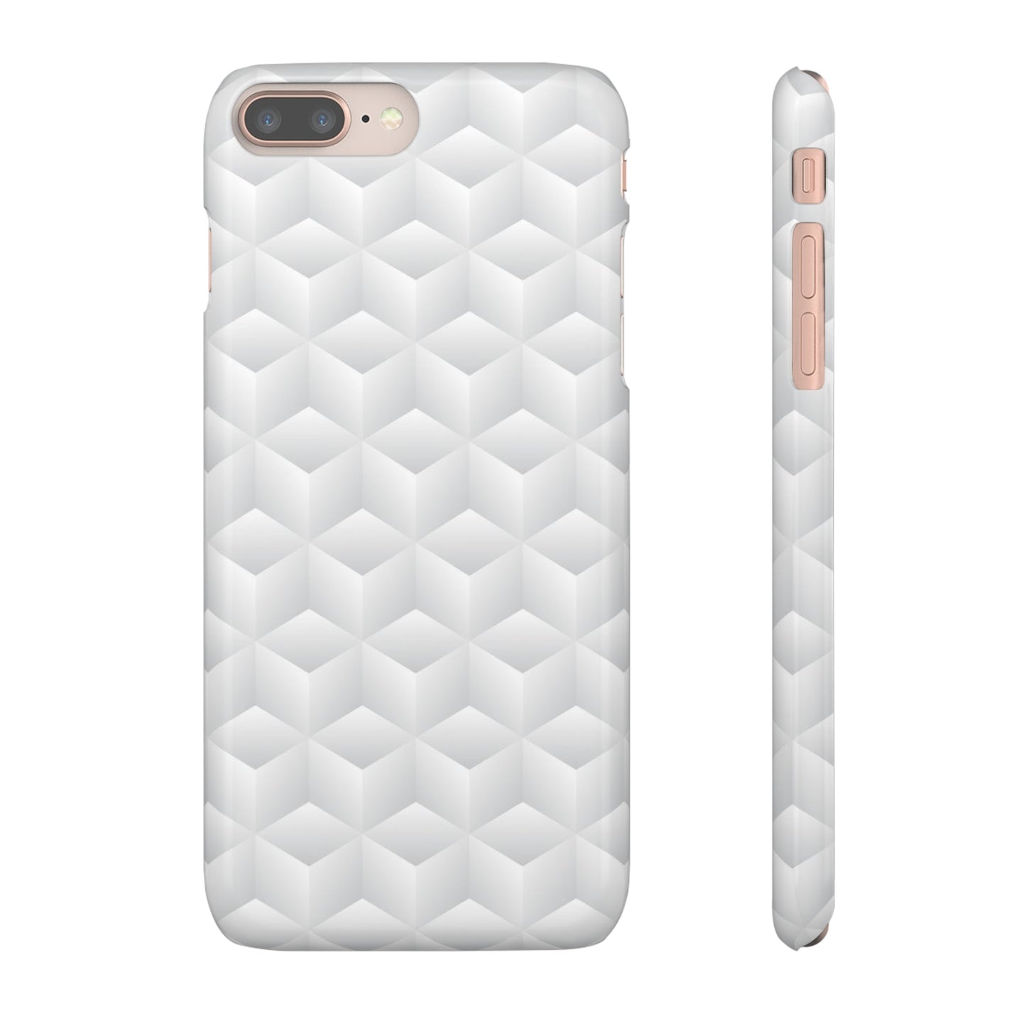 Geometric Frost | Snap Case