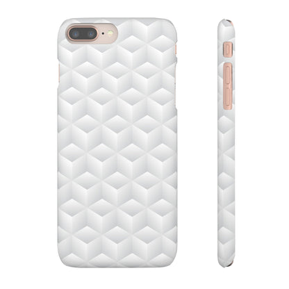 Geometric Frost | Snap Case