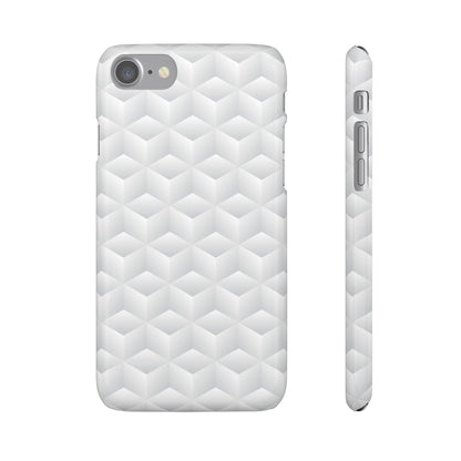 Geometric Frost | Snap Case