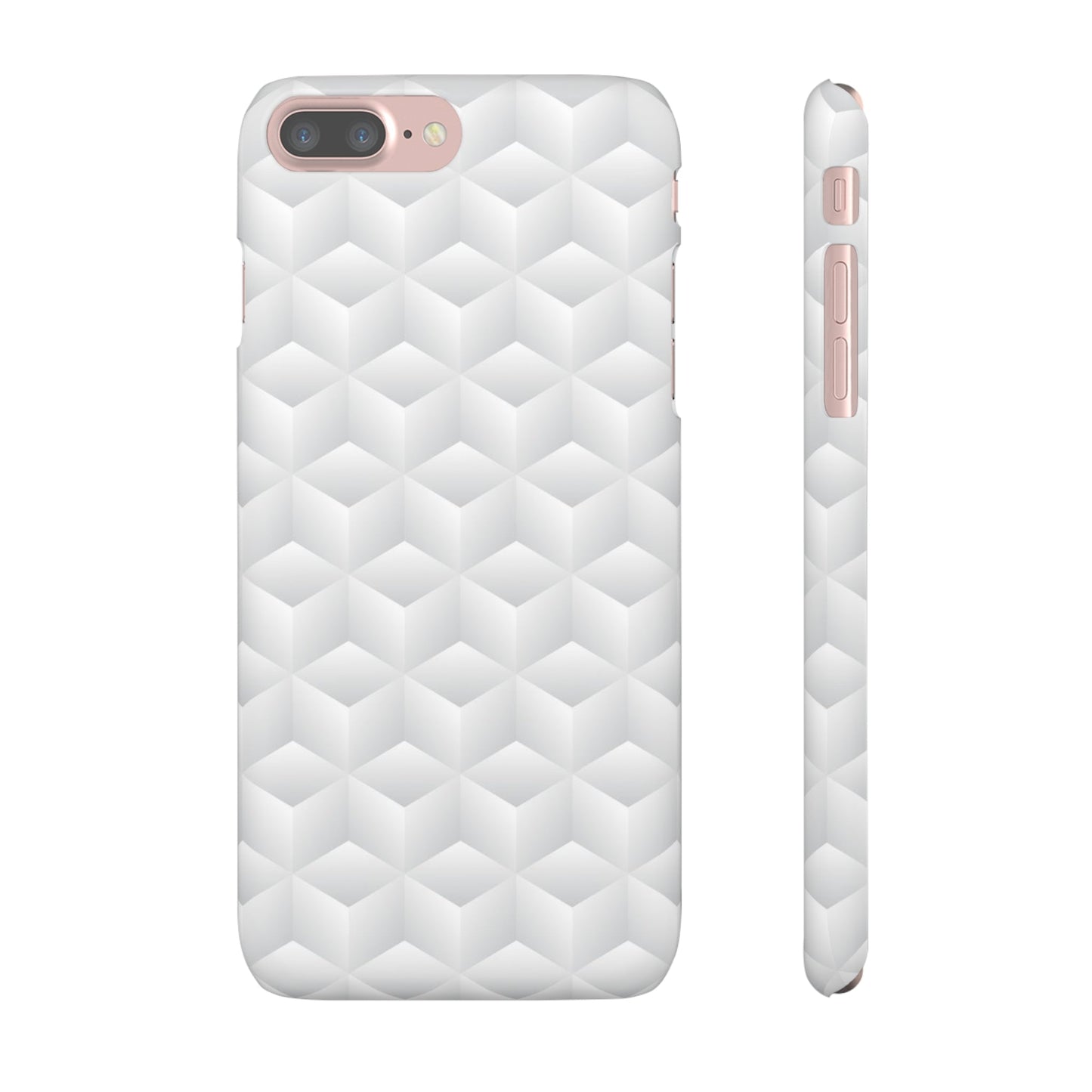 Geometric Frost | Snap Case