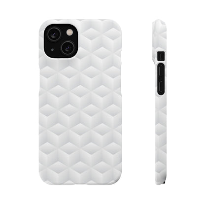 Geometric Frost | Snap Case