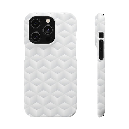 Geometric Frost | Snap Case