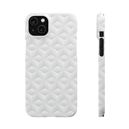 Geometric Frost | Snap Case