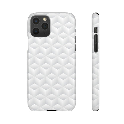 Geometric Frost | Snap Case