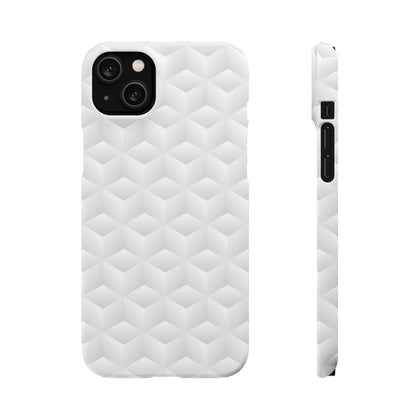 Geometric Frost | Snap Case