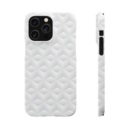 Geometric Frost | Snap Case