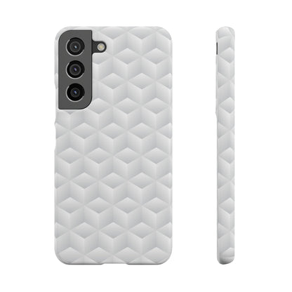 Geometric Frost | Snap Case