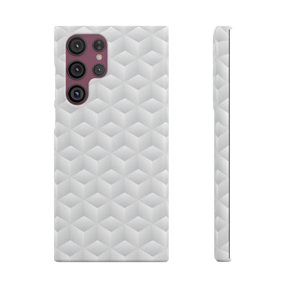 Geometric Frost | Snap Case