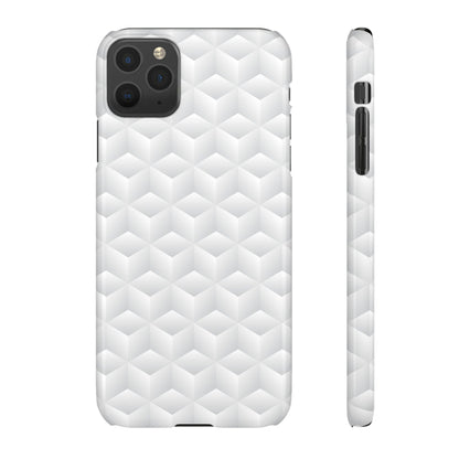 Geometric Frost | Snap Case