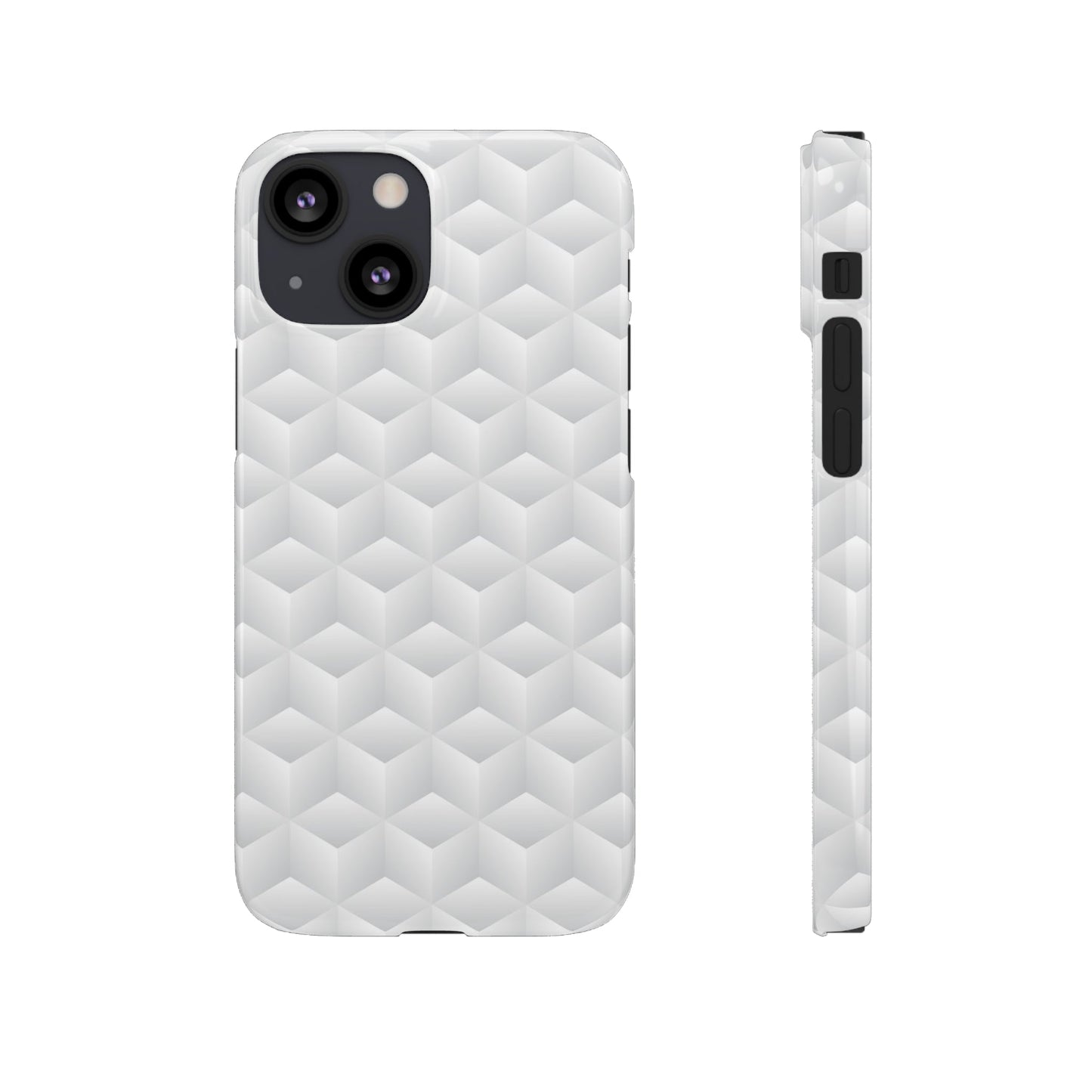 Geometric Frost | Snap Case