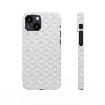 Geometric Frost | Snap Case