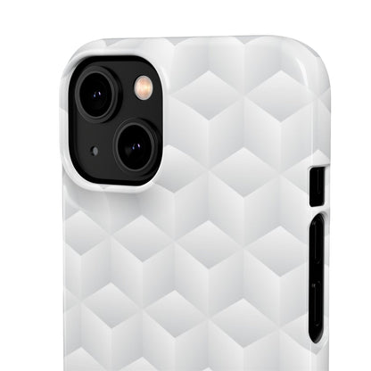 Geometric Frost | Snap Case