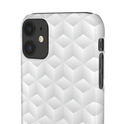 Geometric Frost | Snap Case